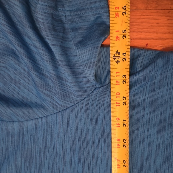 TEK GEAR BRAND MEN'S BIG AND TALL BLUE SHORT SLEEVES POLO SIZE XXL - Picture 10 of 14